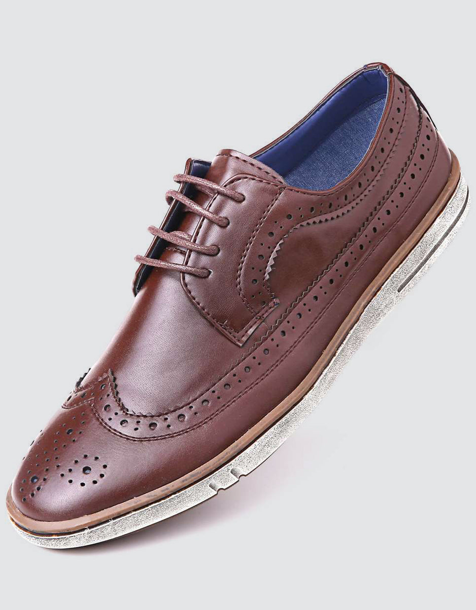 Men s Casual Wingtip Dress Shoes Mio Marino