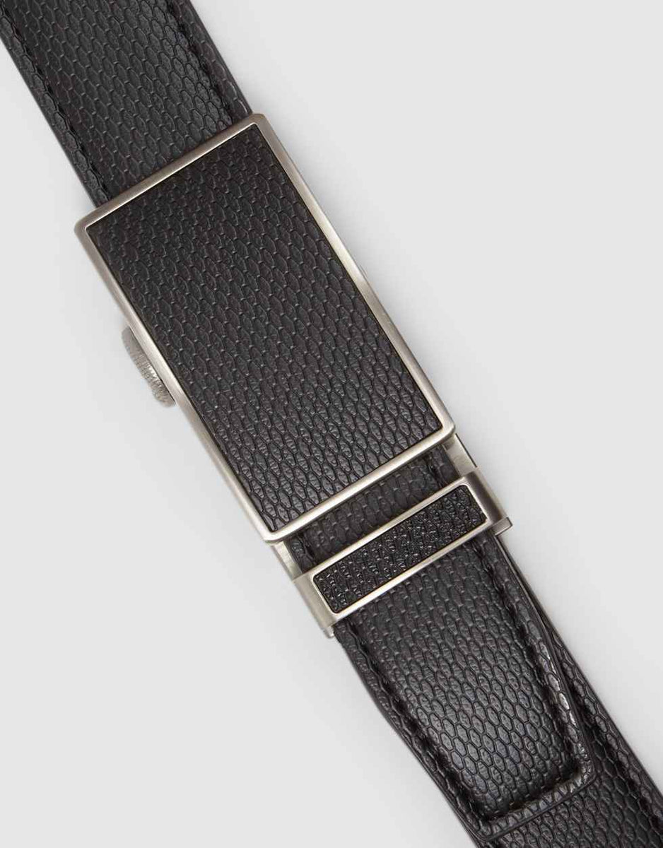 Grid Design Linxx Rachet Belt-Black– Mio Marino