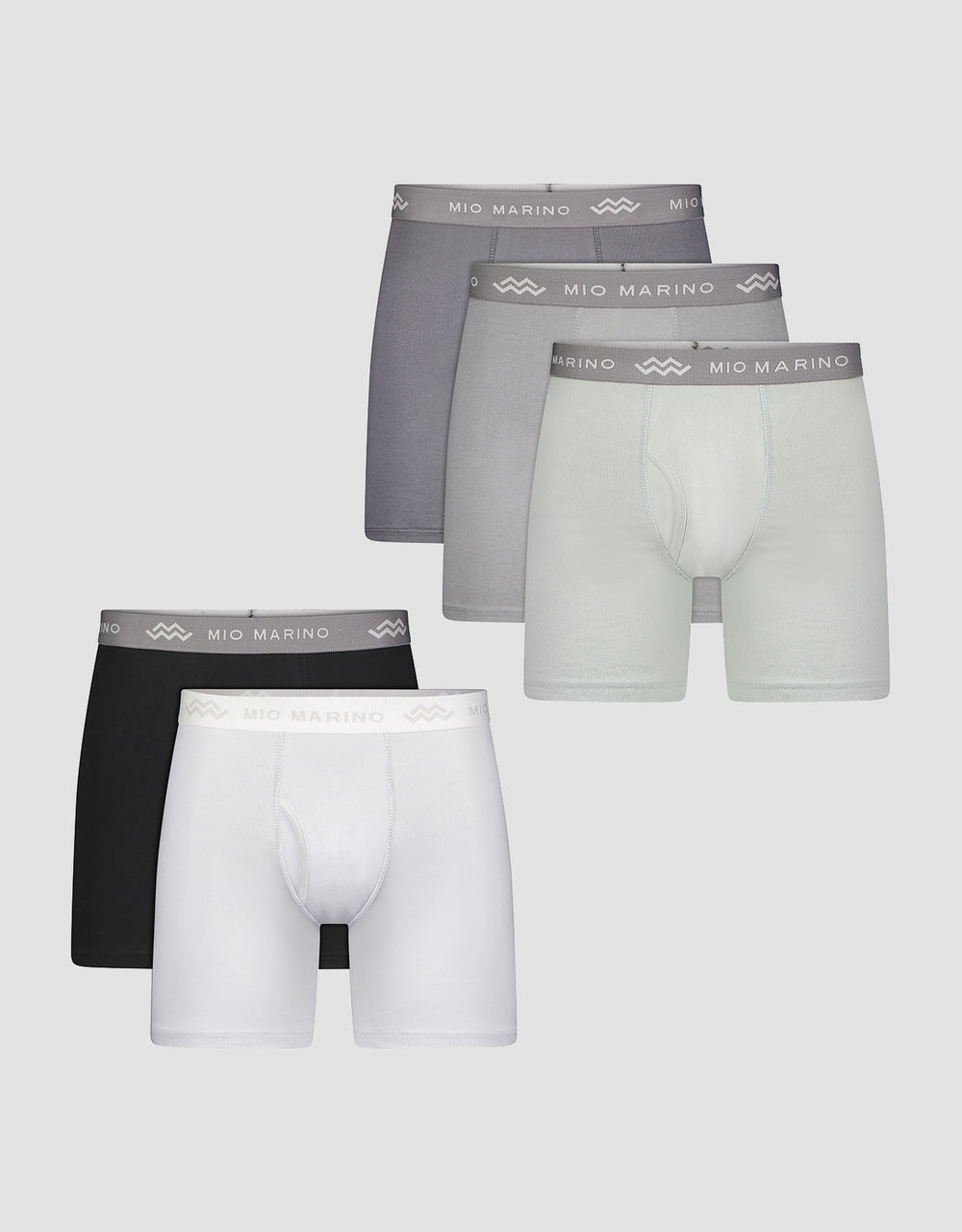 Premium Cotton Men's Boxers, 5-Pack– Mio Marino