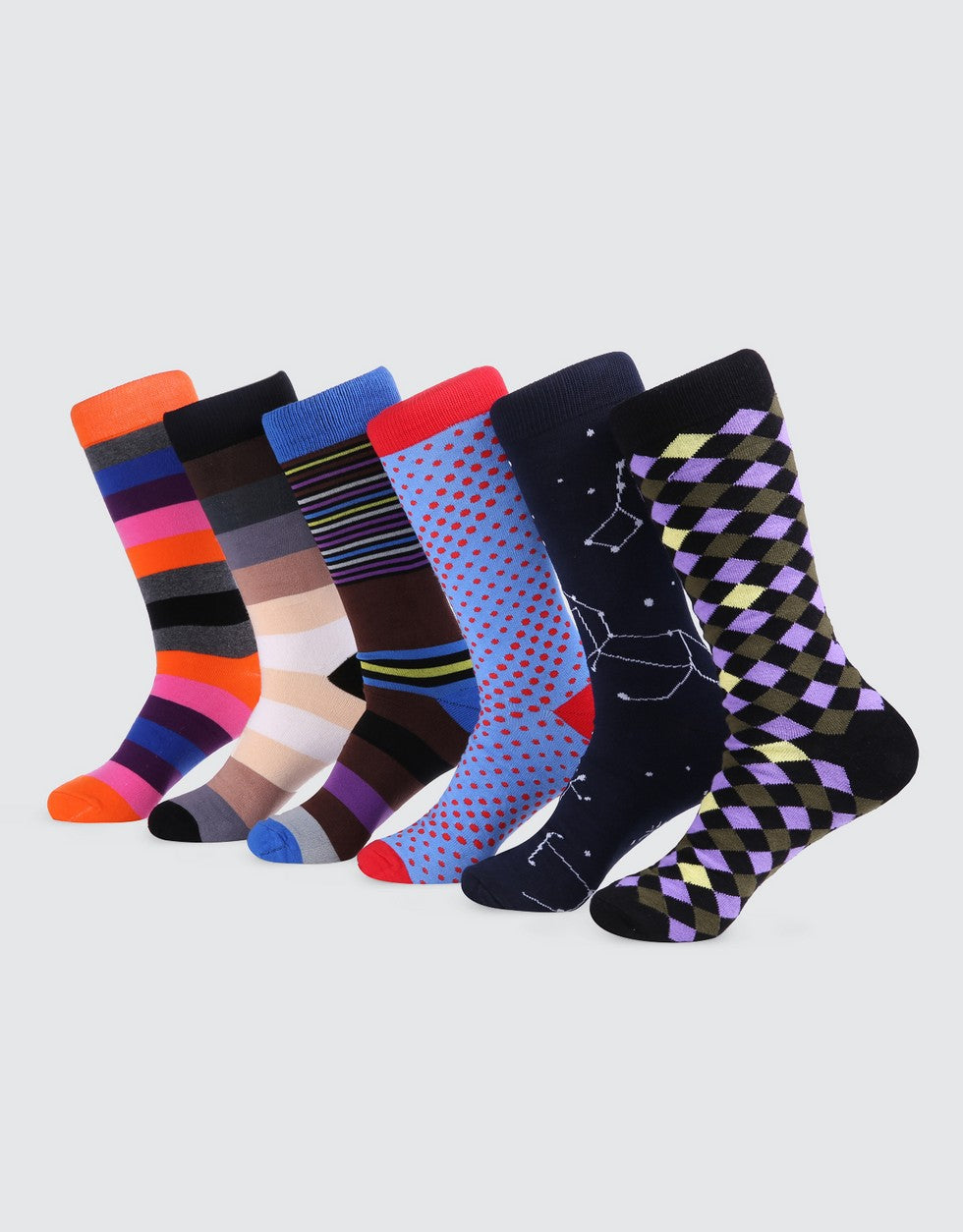 Toucan Chic Fun Dress Socks 6 Pack-Exclusive Collection– Mio Marino