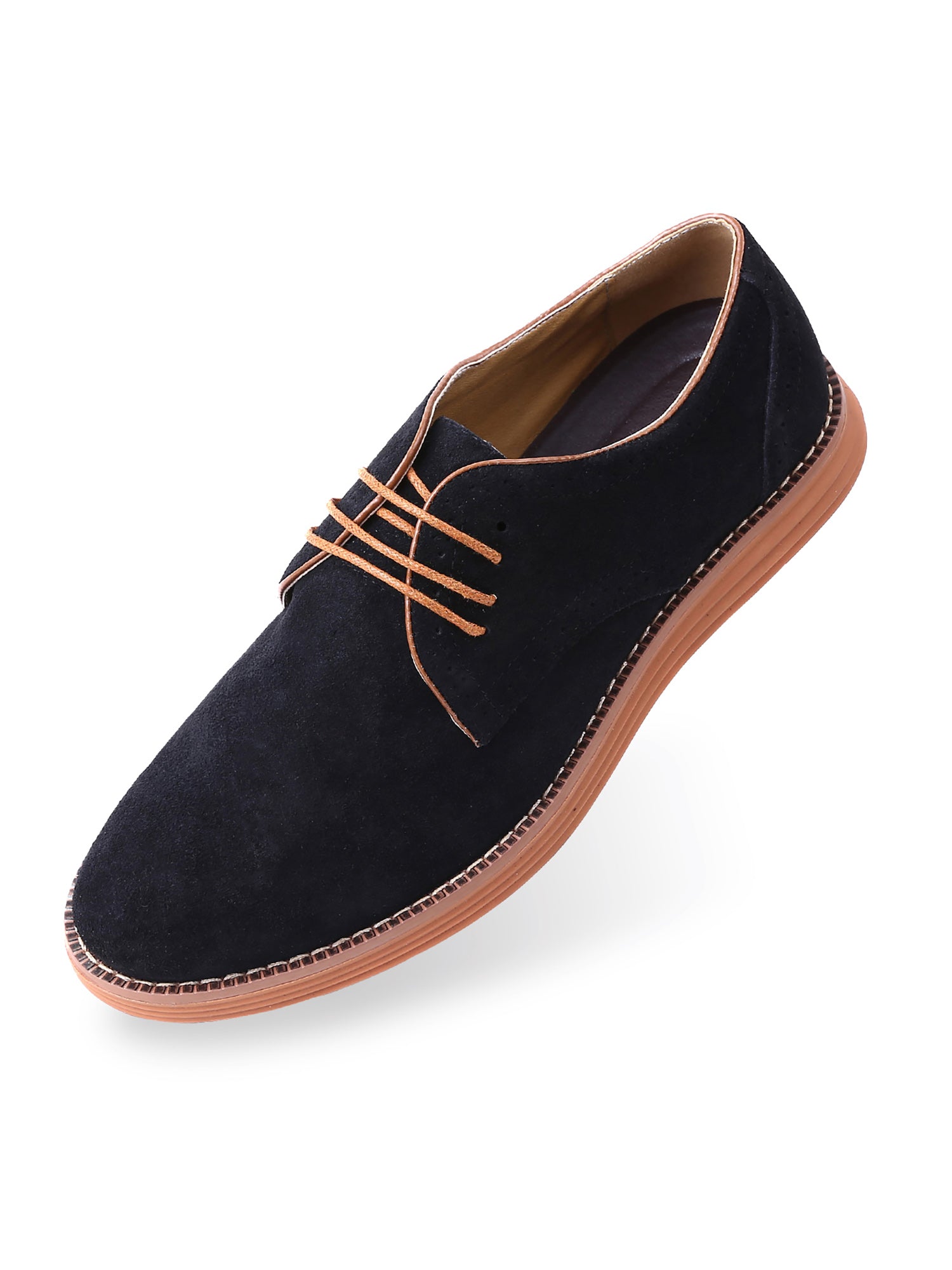  Mio Marino Everyday Casual Wingtip Oxford zapatos para hombre,  Cobalto profundo : Ropa, Zapatos y Joyería